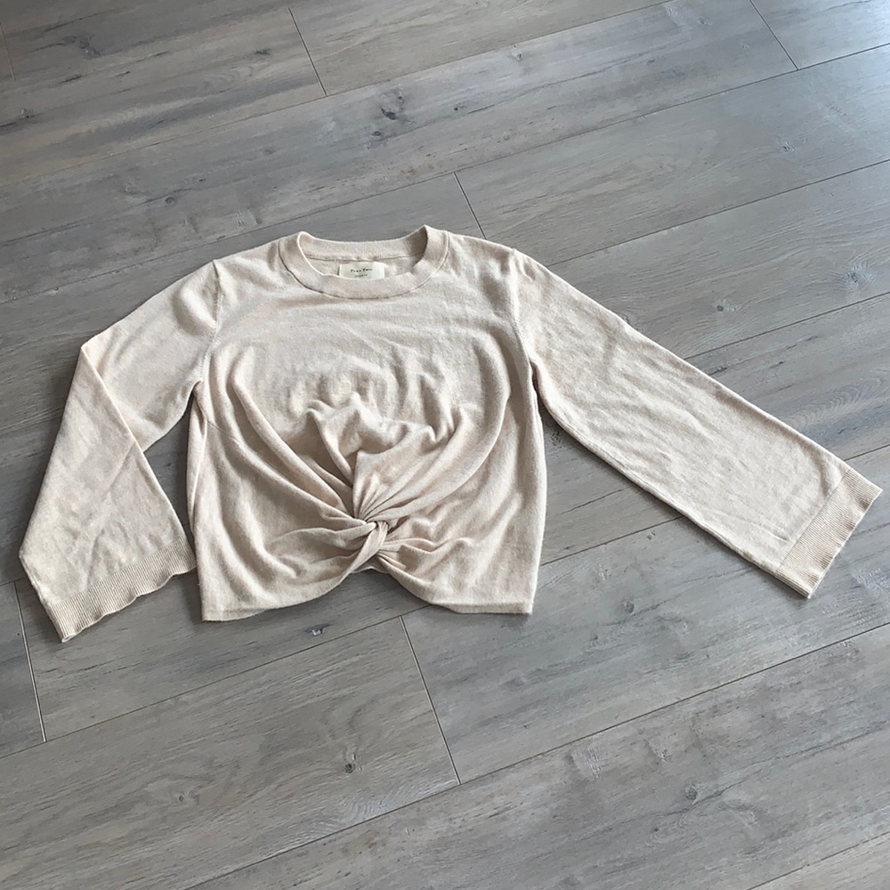 Part Two Beige Sweater Small